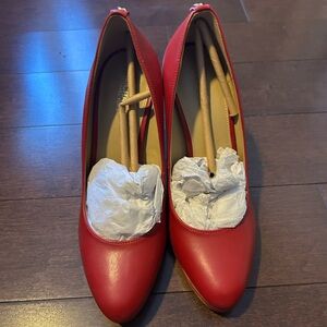 Brand New Red Michael Kors Pumps/Heels
